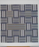 Stripe Remix blue # 2 (50 x 50 cm)